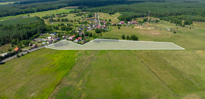 Łubianka działka budowlana + rolna