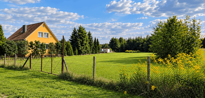 Wysoka – działka z lasem z WZ